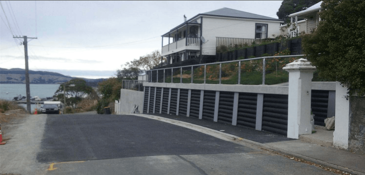 Concrete Retaining Wall Construction
